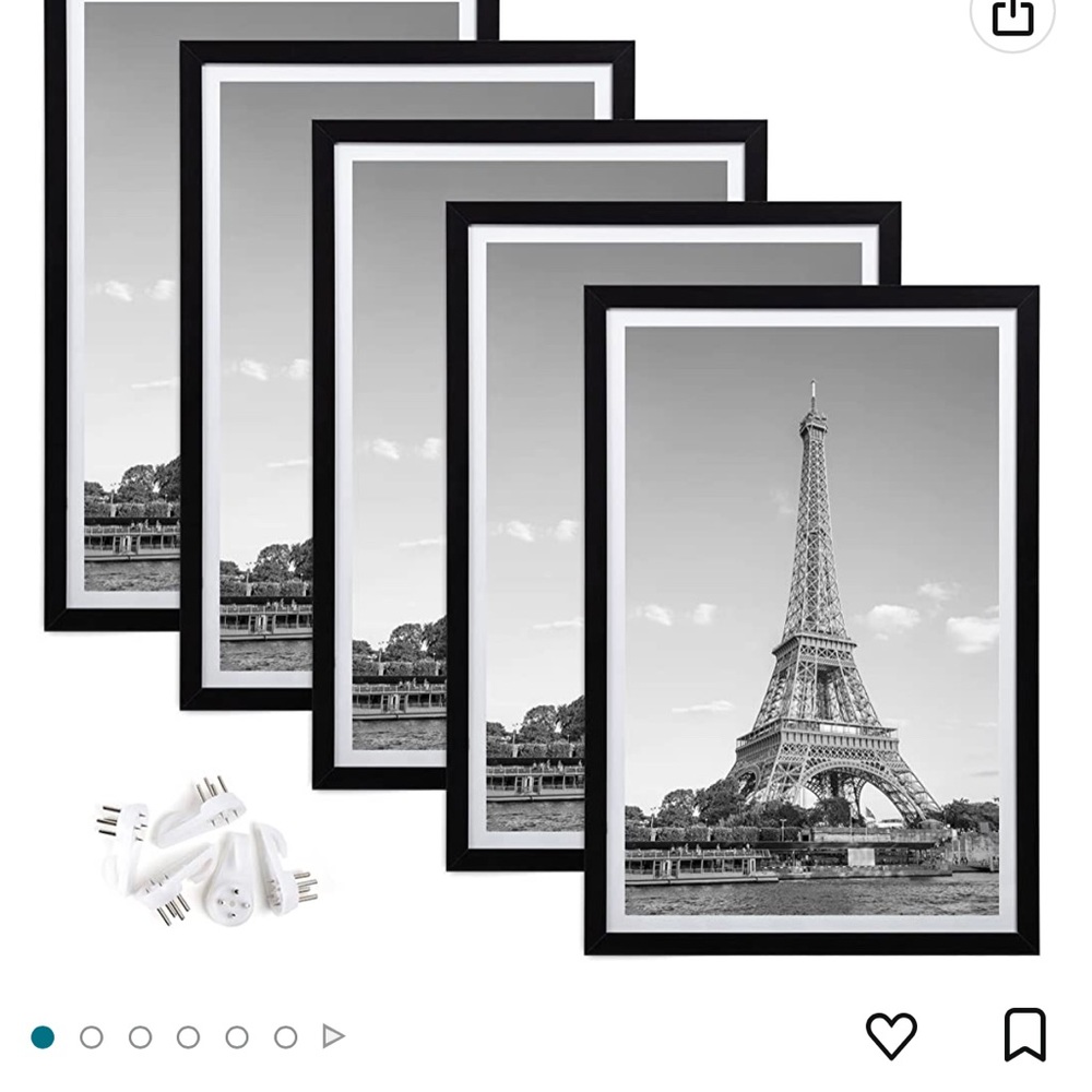12x18 Picture Frame Set of 5